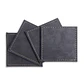 Set 4 Individuales Classic Negro - Miniatura 4
