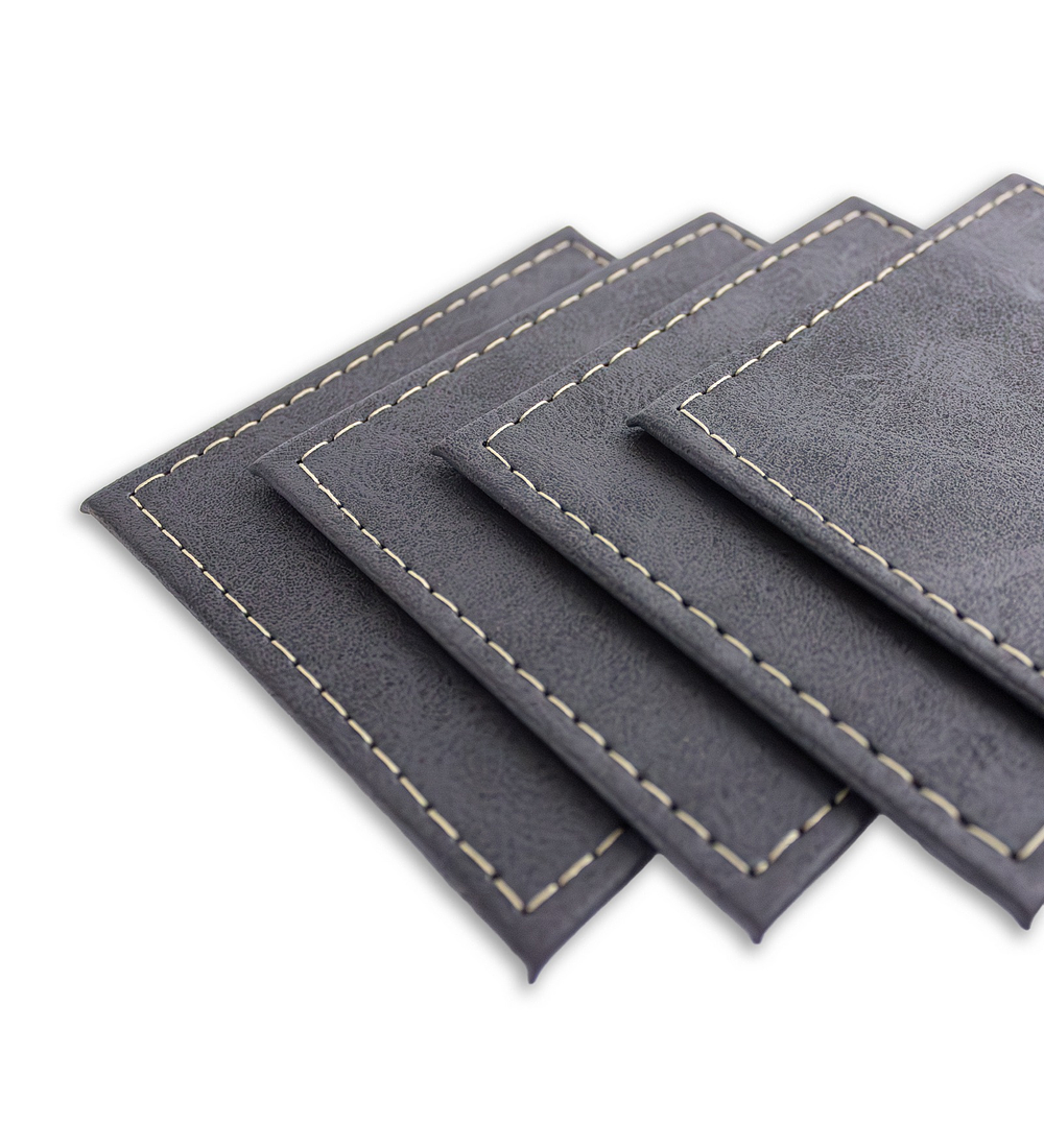 Set 4 Individuales Classic Negro