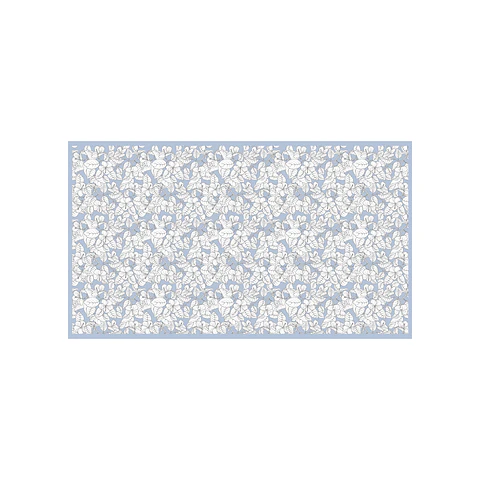 Alfombra Graba Flores 140x80cm