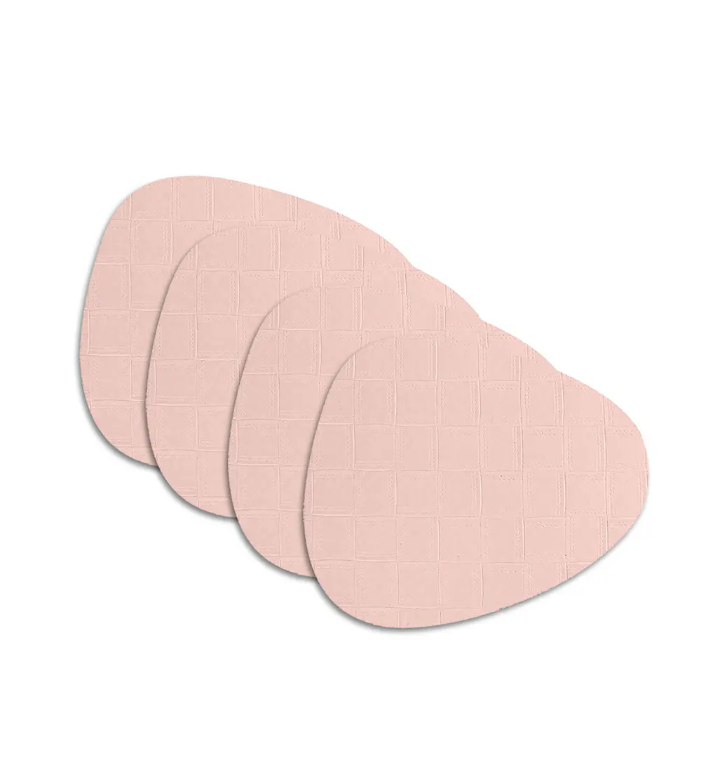 Set 4 Individuales Stone Gofré