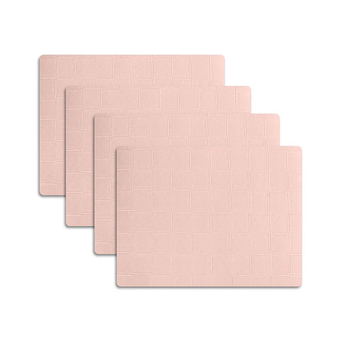 Set 4 Individuales Rectangular Gofré - Ediciones de Mesa 