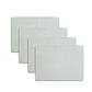 Set 4 Individuales Rectangular Gofré Bone - Ediciones de Mesa  - Miniatura 1
