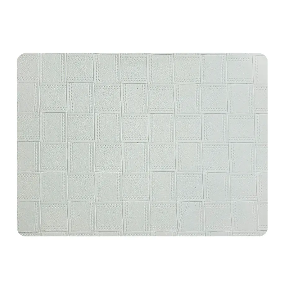 Set 6 Individuales Rectangular Gofré Bone - Ediciones de Mesa  2