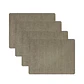 Set 4 Individuales Rectangular Minimal Tweed - Ediciones de Mesa  - Miniatura 1
