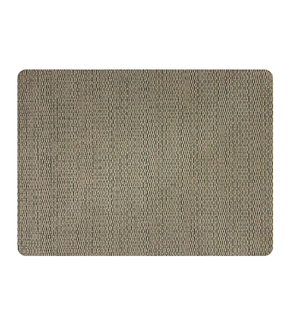 Set 4 Individuales Rectangular Minimal Tweed