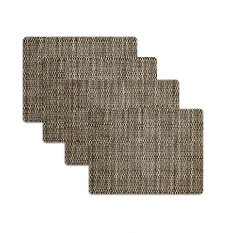 Set 4 Individuales Charcoal Rectangular - Ediciones de Mesa 