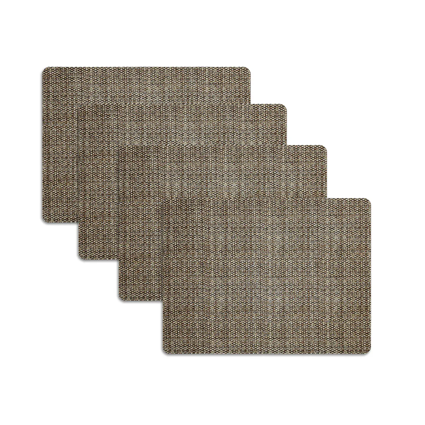 Set 4 Individuales Charcoal Rectangular - Ediciones de Mesa  1