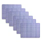 Set 6 Individuales Mauve Grid Rectangular - Ediciones de Mesa  - Miniatura 1