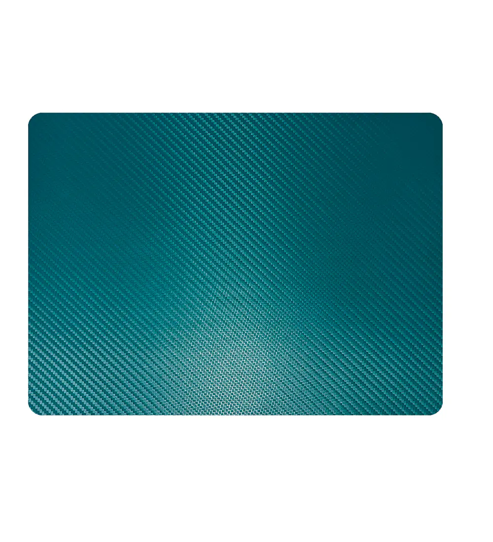 Set 6 Individuales Rectangular Petróleo Geometric 