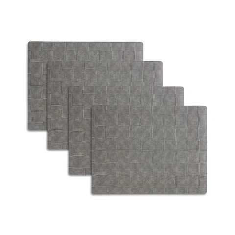 Set 4 Individuales Smoke Woven - Ediciones de Mesa 
