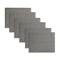 Set 6 Individuales Smoke Woven Rectangular - Ediciones de Mesa  - Miniatura 1