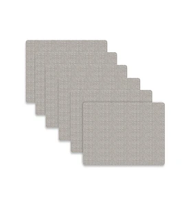 Set 6 Individuales Gris Studio Cobre 