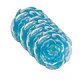 Set 4 Individuales Redondo Blue Bloom - Ediciones de Mesa  - Miniatura 1