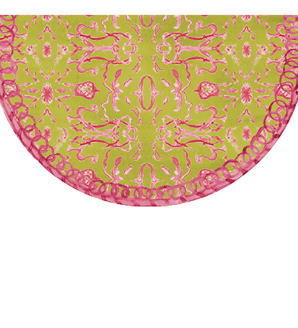 Set 4 Individuales Olive Bloom Garden