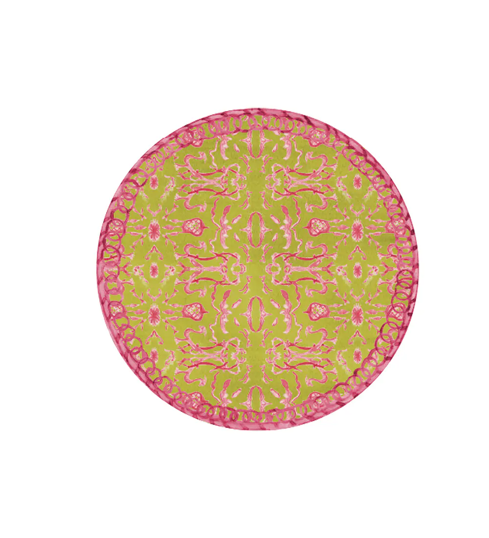 Set 6 Individuales Olive Bloom Garden