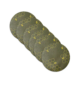 Set 6 Individuales Trama Apícola