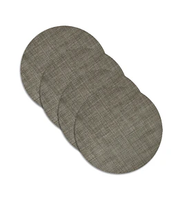 Set 4 Individuales Gris Oxford Trama