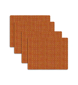  Set 4 Individuales Terracota Trama