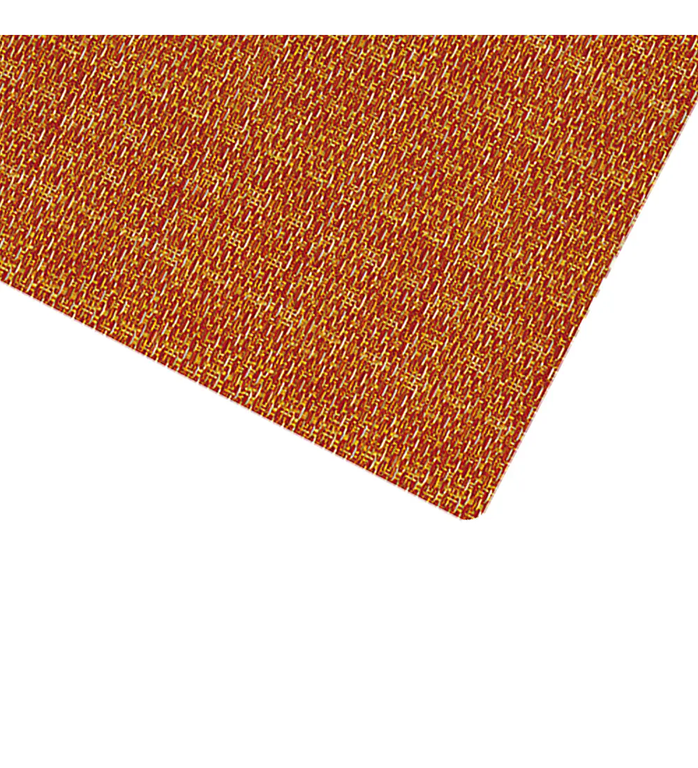  Set 6 Individuales Terracota Trama