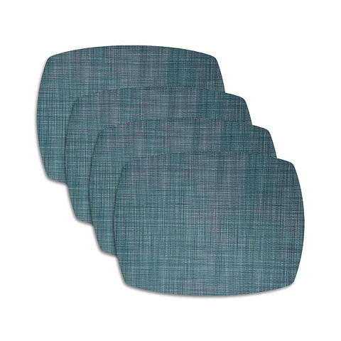 Set 4 Individuales Steel Trama Curvo - Ediciones de Mesa