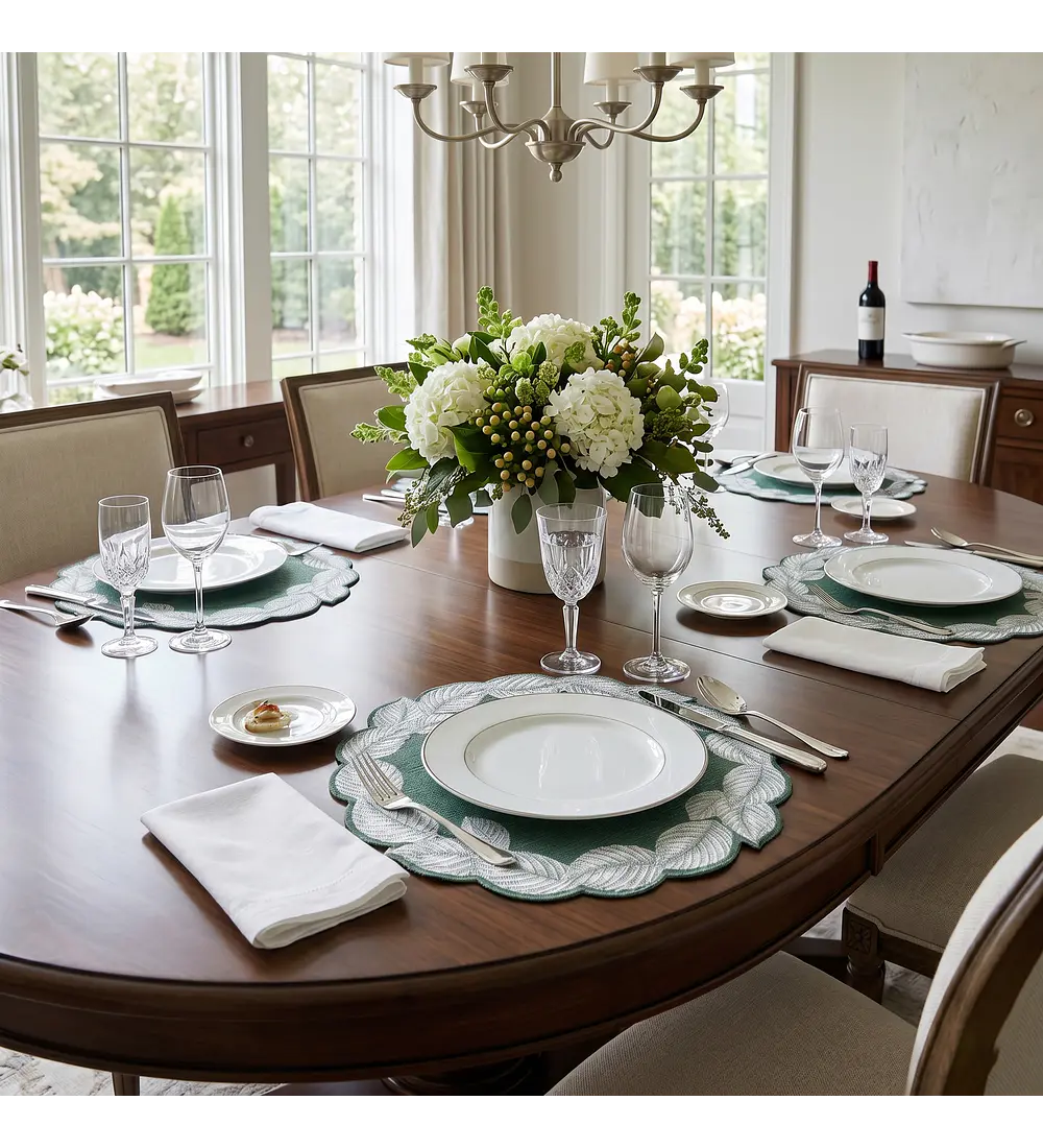 Set 6 Individuales Corona Botánica Forest 