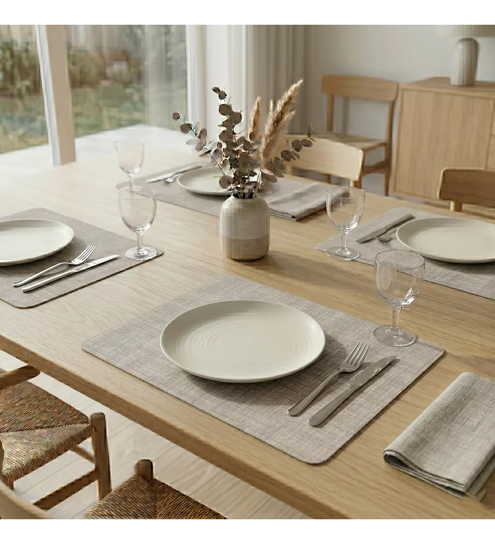 Set 6 Individuales Rectangular Arena Trama