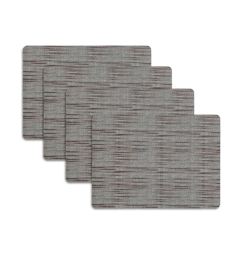 Set 4 Individuales Prisma Ceniza