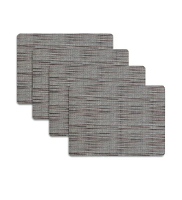 Set 4 Individuales Prisma Ceniza