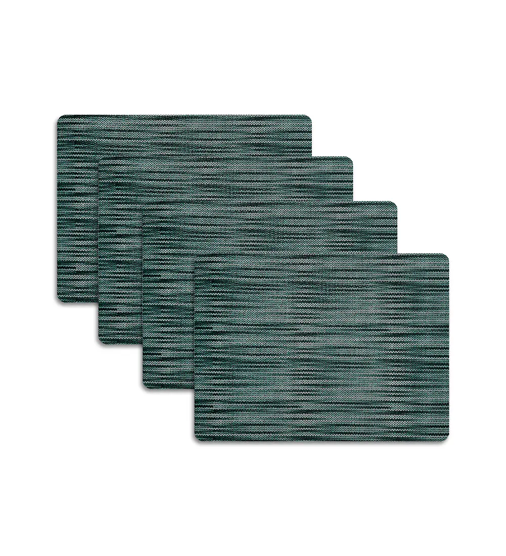 Set 4 Individuales Prisma Esmeralda