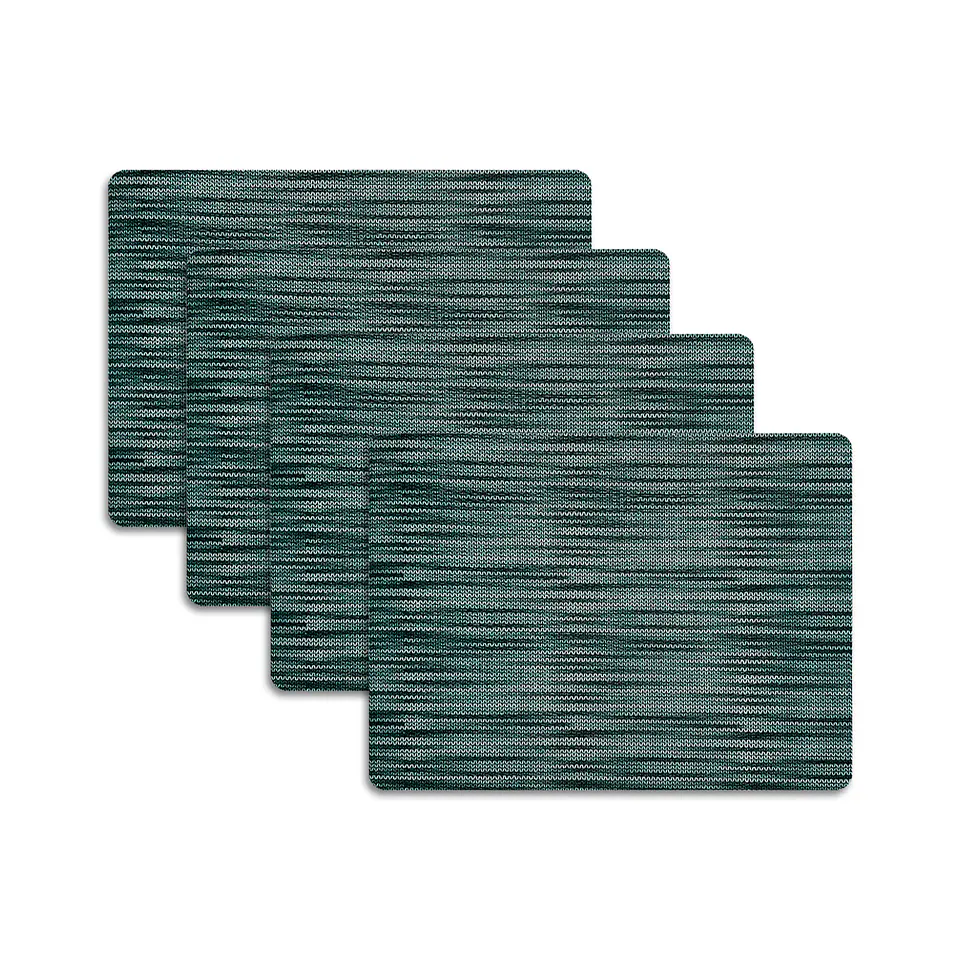 Set 4 Individuales Prisma Esmeralda - Ediciones de Mesa 1