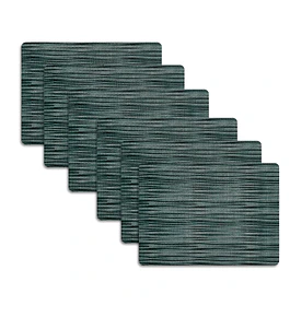 Set 6 Individuales Prisma Esmeralda 