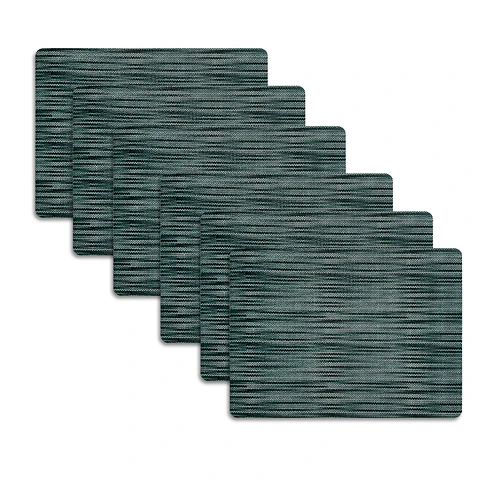 Set 6 Individuales Prisma Esmeralda - Ediciones de Mesa