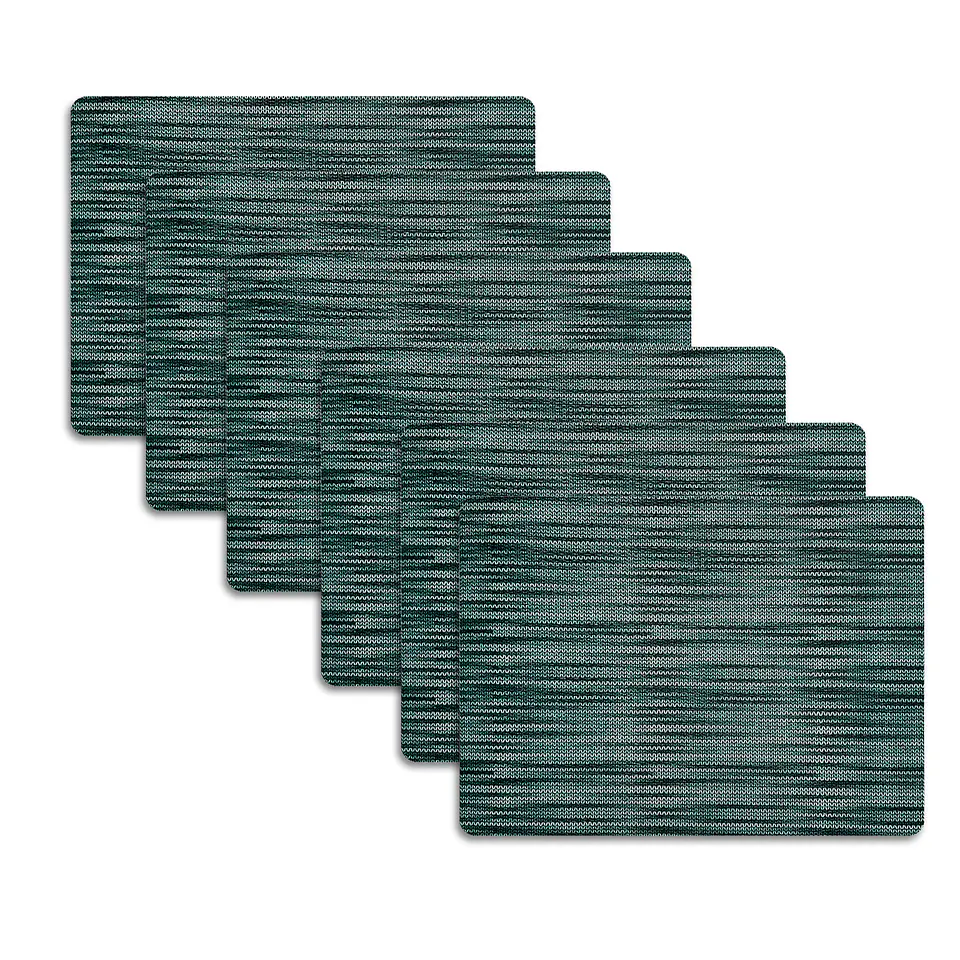 Set 6 Individuales Prisma Esmeralda - Ediciones de Mesa 1