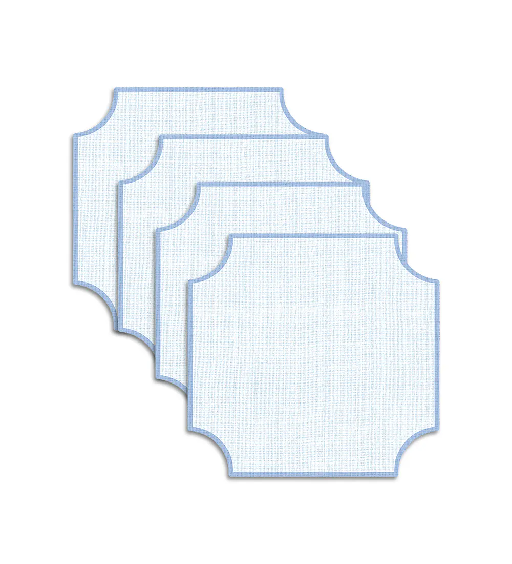 Set 4 Individuales Boutique Sky