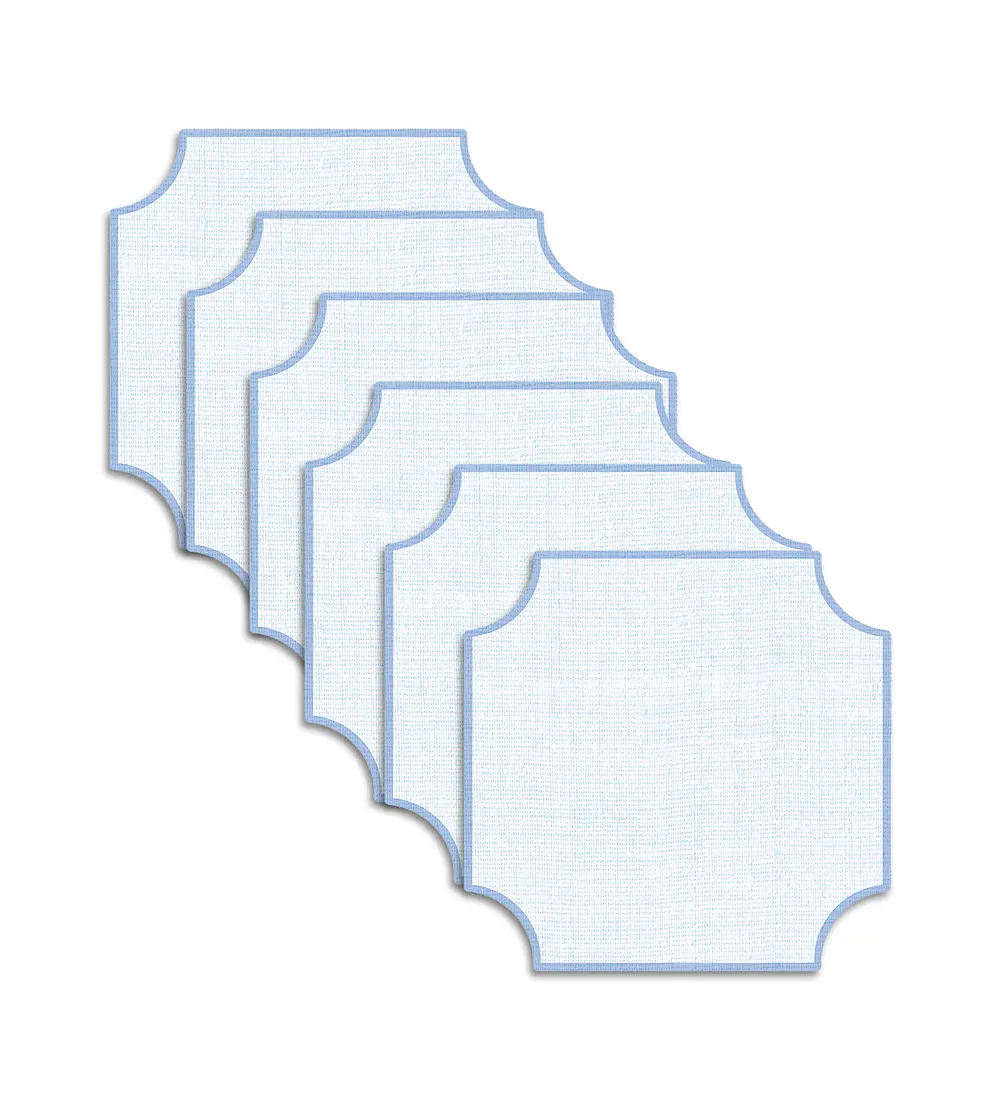 Set 6 Individuales Boutique Sky 