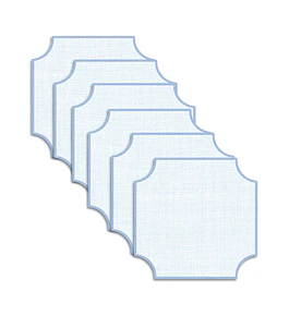 Set 6 Individuales Boutique Sky 
