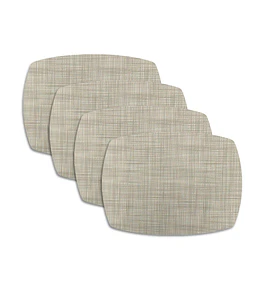 Set 4 Individuales Trama Curvo Arena