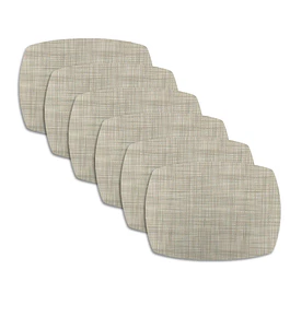 Set 6 Individuales Trama Curvo Arena