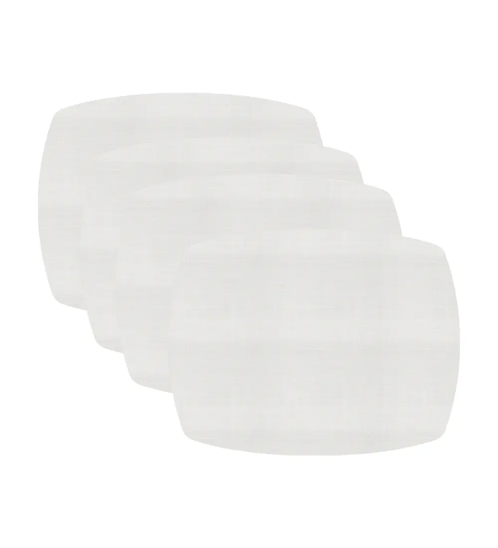 Set 4 Individuales Trama Curvo Caliza