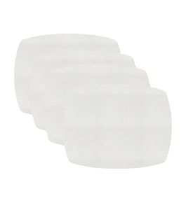 Set 4 Individuales Trama Curvo Caliza