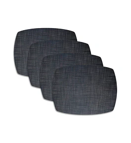 Set 4 Individuales Trama Curvo Midnight