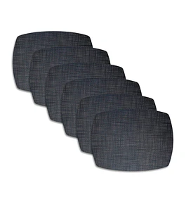 Set 6 Individuales Trama Curvo Midnight