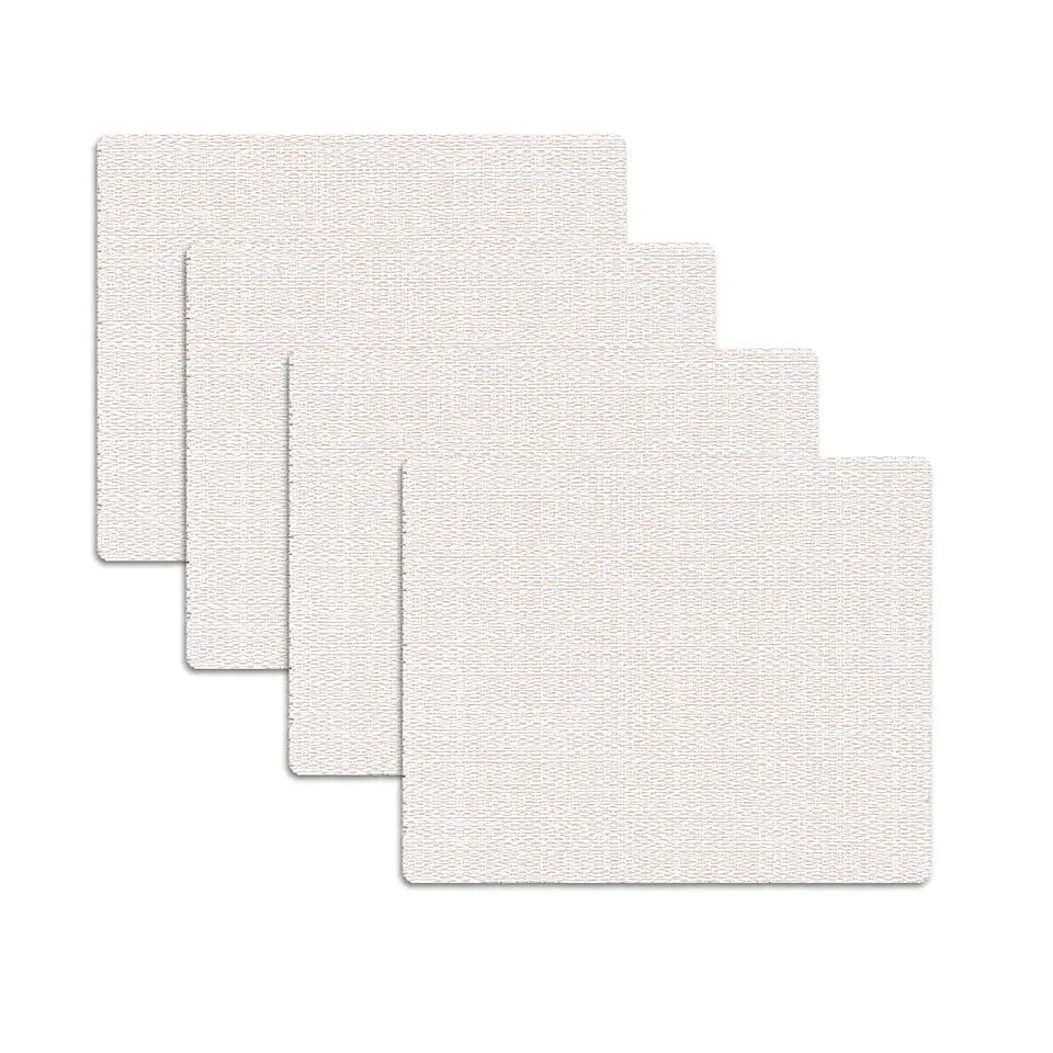 Set 4 Individuales Rectangular Estuco - Ediciones de Mesa 1