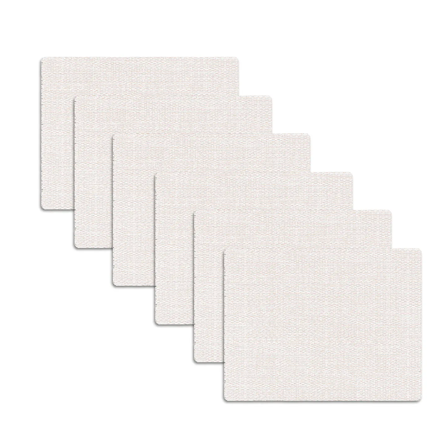 Set 6 Individuales Rectangular Estuco - Ediciones de Mesa 1