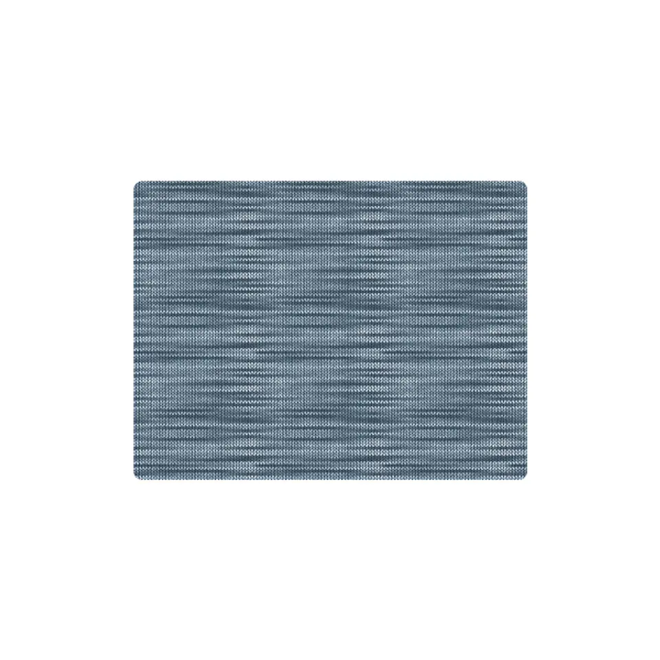 Set 4 Individuales Trama Rectangular Prisma Petróleo - Ediciones de Mesa 2