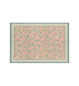 Alfombra pink flower 140 x 230 cm
