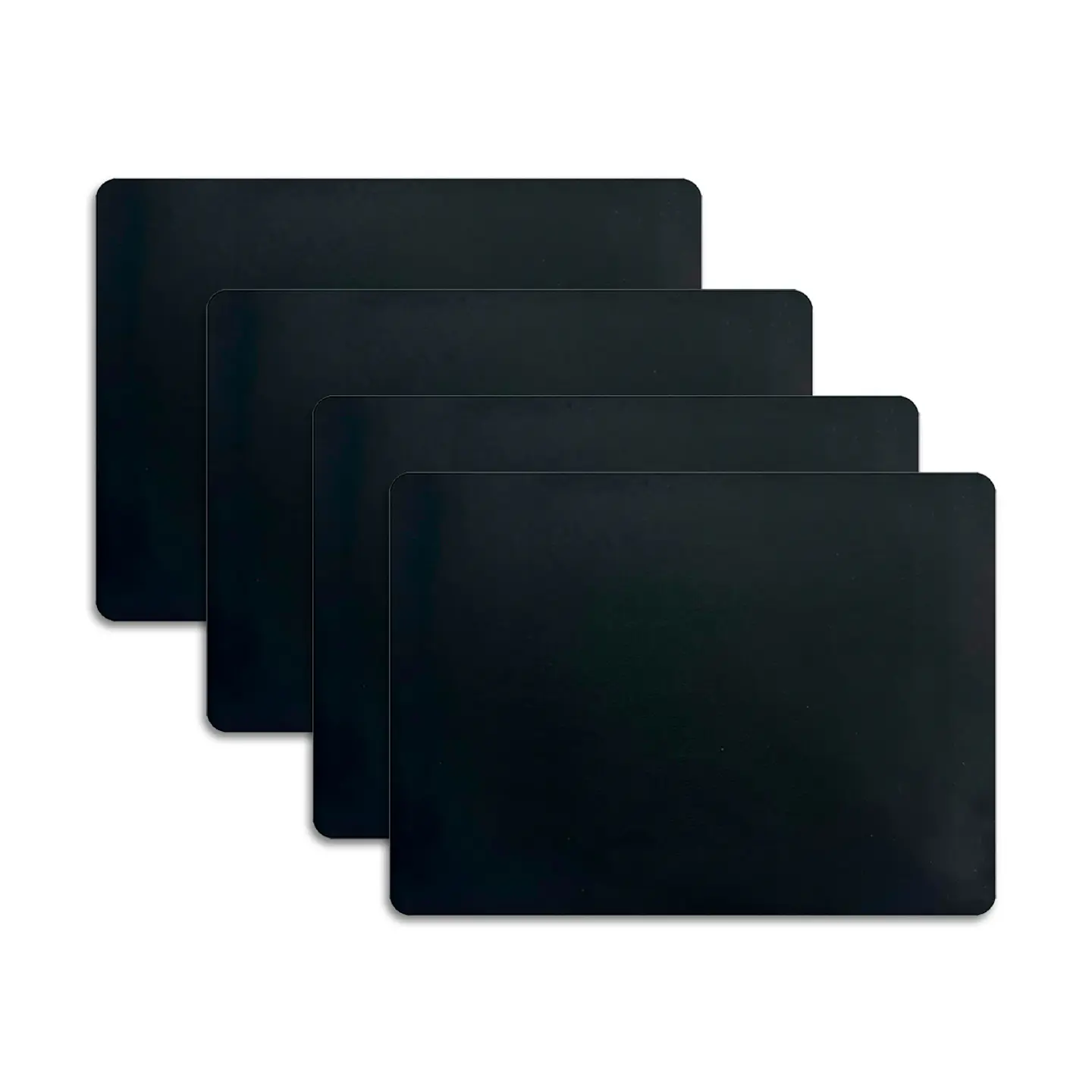 Set 4 Individuales Rectangular Obsidiana - Ediciones de Mesa 1