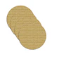 Set 4 Individuales Redondo Ocre Natural - Ediciones de Mesa - Miniatura 1