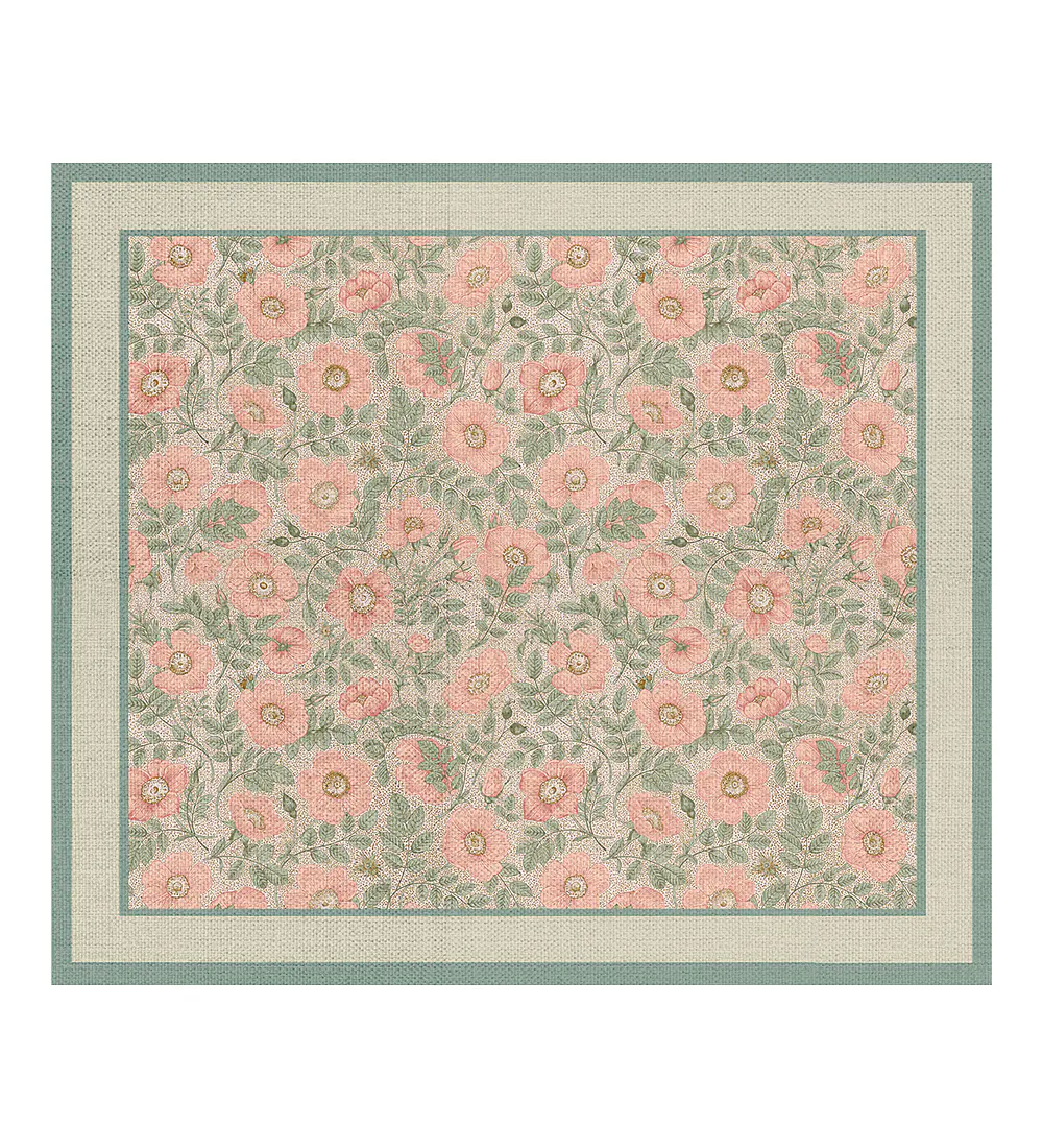 Alfombra Pink Flower  140 x 170 cm