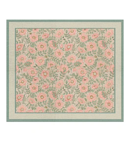 Alfombra Pink Flower  140 x 170 cm